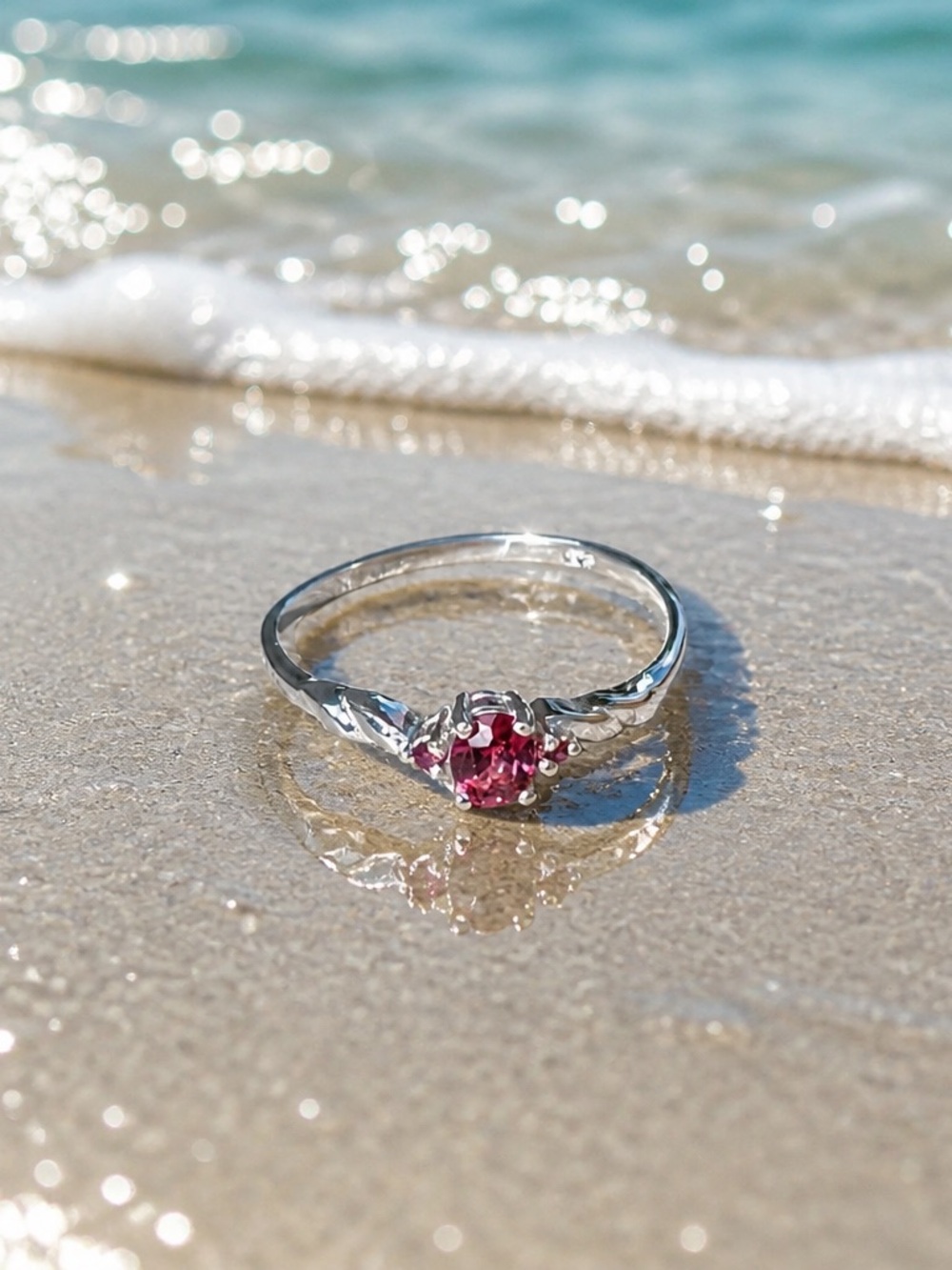 NEW! Rhodolite Ring - Picture 3 of 15